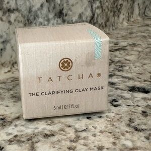 Tatcha Clarifying Clay Mask 5ml Exfoliating & Pore Refining NEW Travel Size